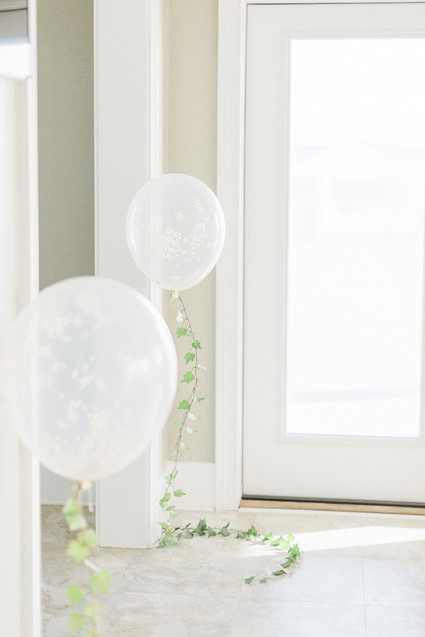 seaside glam baby shower