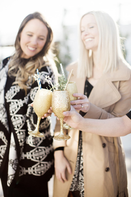 seaside glam baby shower