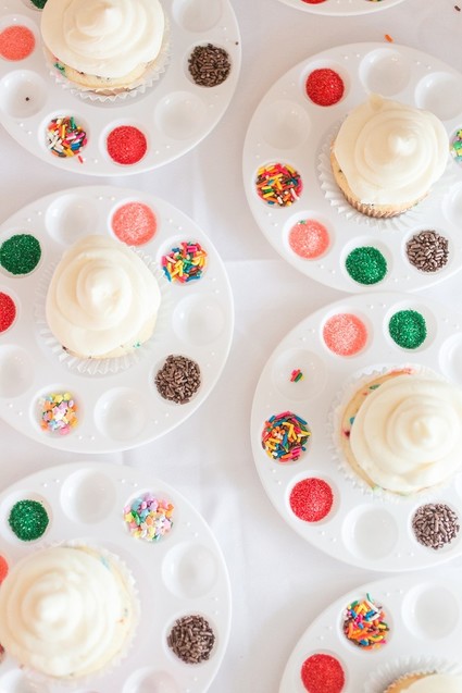 confetti girl's birthday party Inspiration