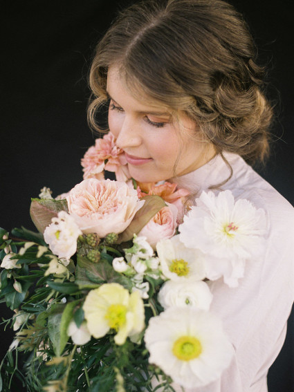 Pink bridal bouquet