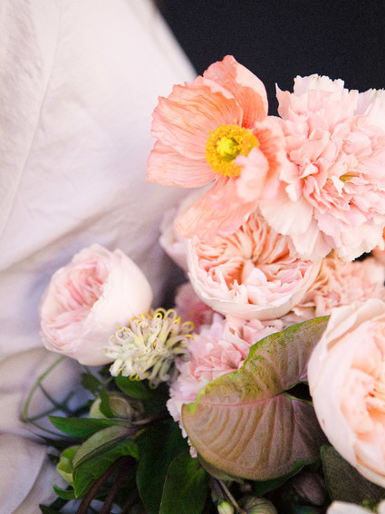 Pink bridal bouquet
