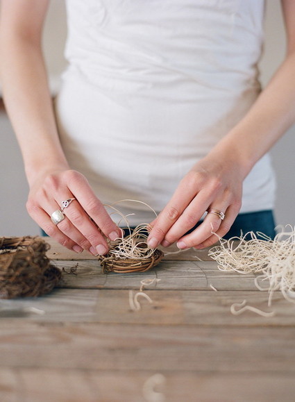 DIY eggshell planters