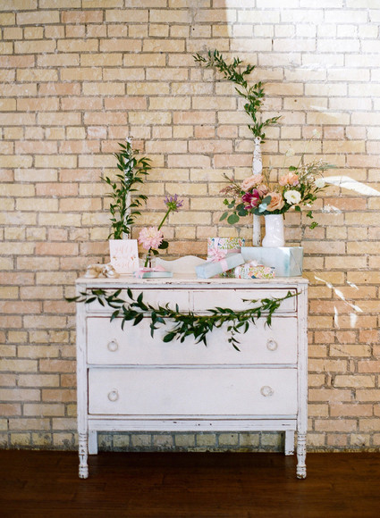 spring floral baby shower