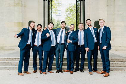 Groomsmen portrait