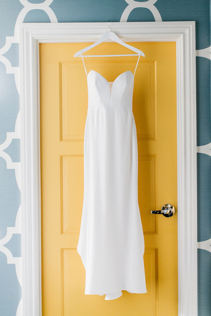 Suzanne Neville wedding dress