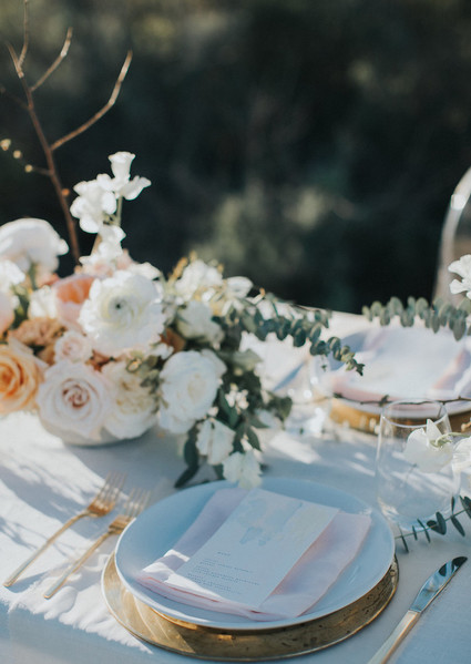 Spring place setting