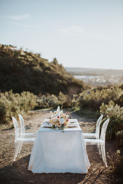 Spring tablescape