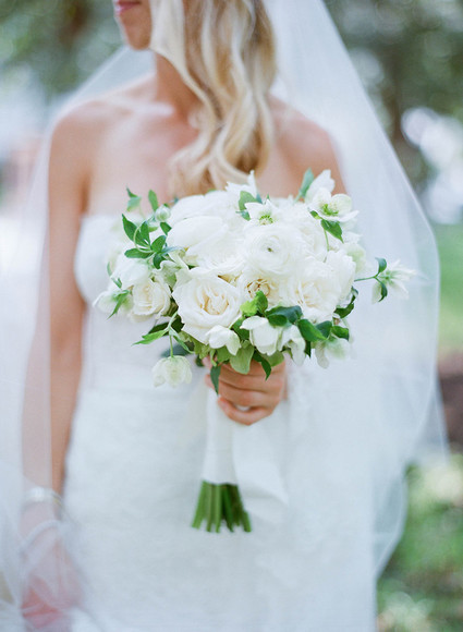 White spring bouquet