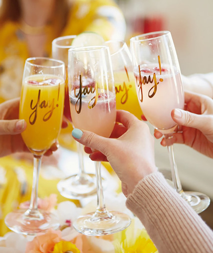 Motherâ€™s Day brunch with our 100 Layer Cake Hallmark Signature card line Wedding Inspiration
