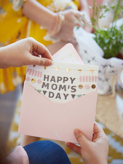 Motherâ€™s Day brunch with our 100 Layer Cake Hallmark Signature card line Wedding Inspiration