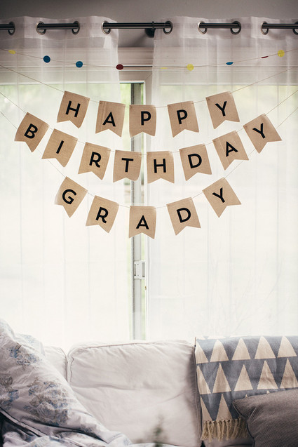 Laid back western birthday party