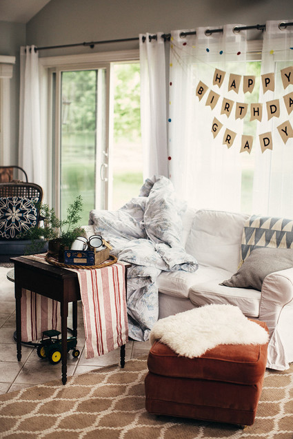 Laid back western birthday party