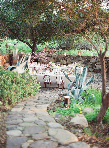Dinner party in Ojai Inspiration