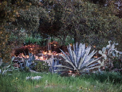Dinner party in Ojai Inspiration
