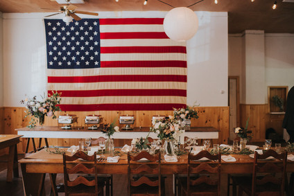 Romantic DIY Catskills Community Center Wedding Inspiration
