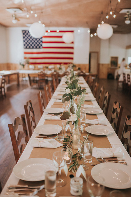 DIY wedding tablescape