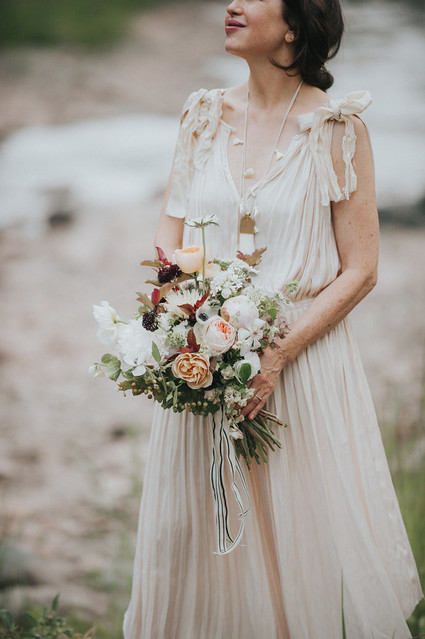 Summer bridal bouquet