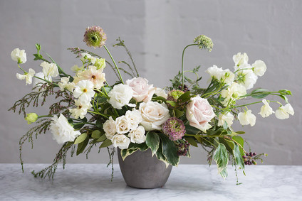 Spring floral arrangement
