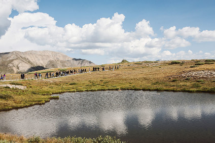 Rustic bohemian wedding in Aspen