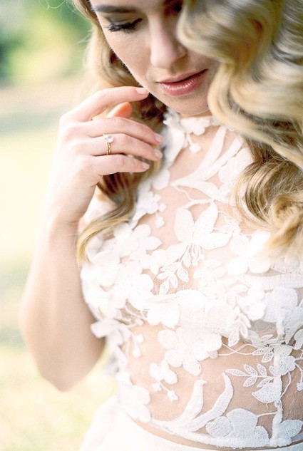 Santos Costar wedding dress