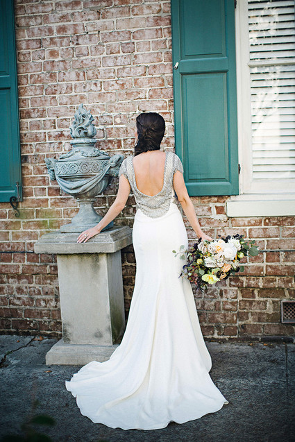 Romantic wedding dress