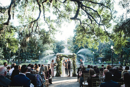 Romantic Savannah destination wedding