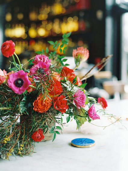 Spanish inspired flowers Inspiration