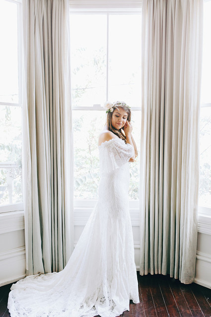 Daughters of Simone wedding dress