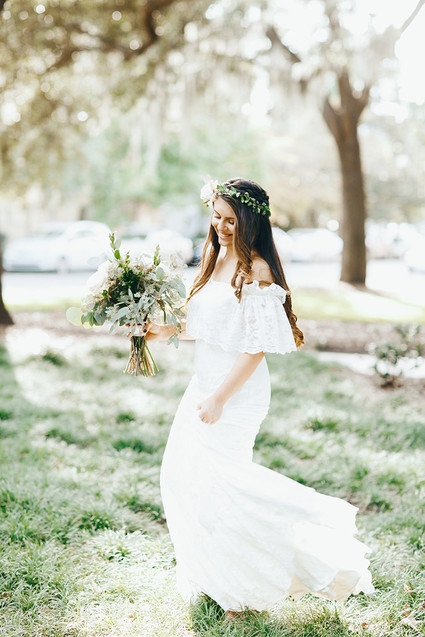 Daughters of Simone wedding dress
