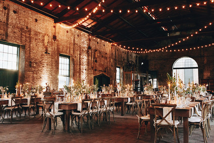 Boho warehouse wedding