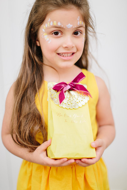 modern beauty and the beast birthday party Inspiration