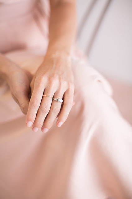 Blush floral bridal shower inspiration