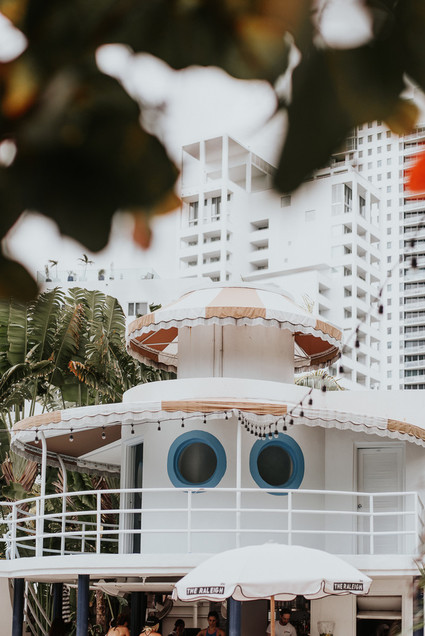 Pool party at The Raleigh in Miami