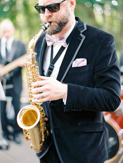 Saxophone player