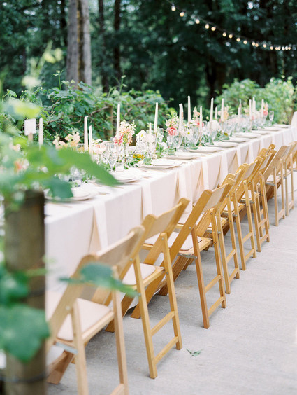 Romantic tablescape