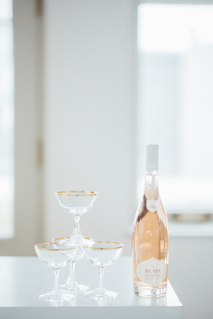 Rose glassware