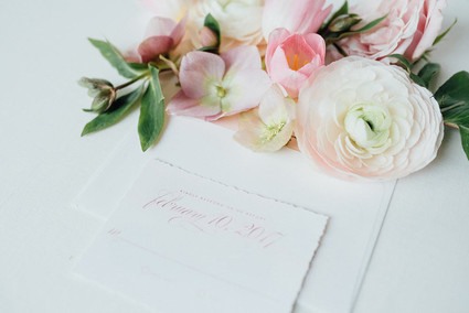 Spring wedding flowers