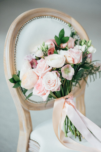 Spring wedding bouquet