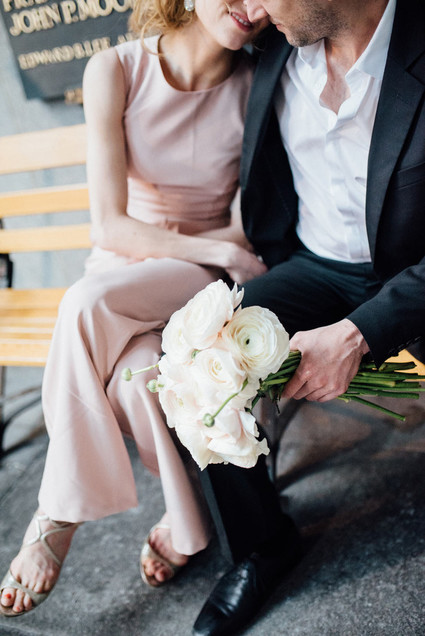 Spring wedding portrait
