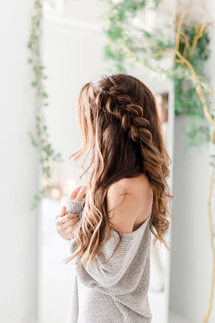Braided hairstyle