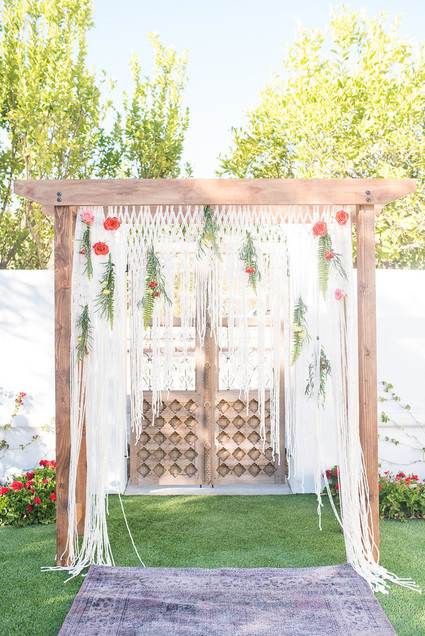 Elegant Desert Dream Wedding Inspiration