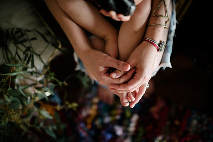 Bohemian mother-son photos