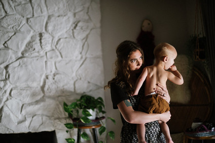 Bohemian mother-son photos