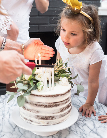 girl's birthday cake