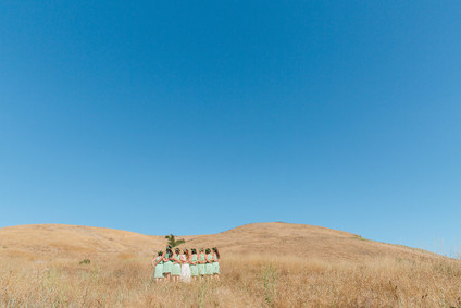 California farm wedding