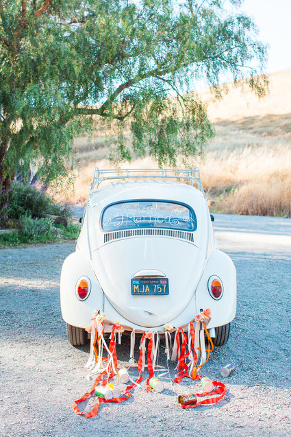 Vintage getaway car