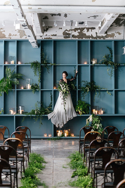 Urban industrial wedding inspiration