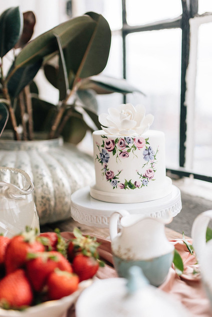 Bridal shower cake