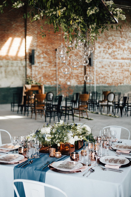 Modern tablescape