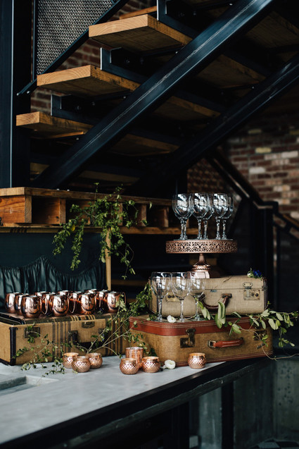 Vintage table decor